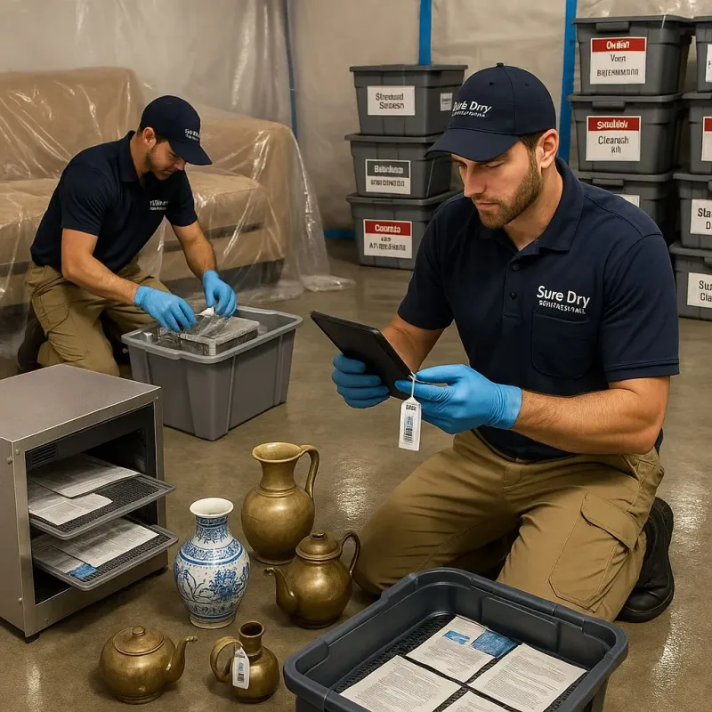 Content Protection and Restoration process in Palmyra, NY